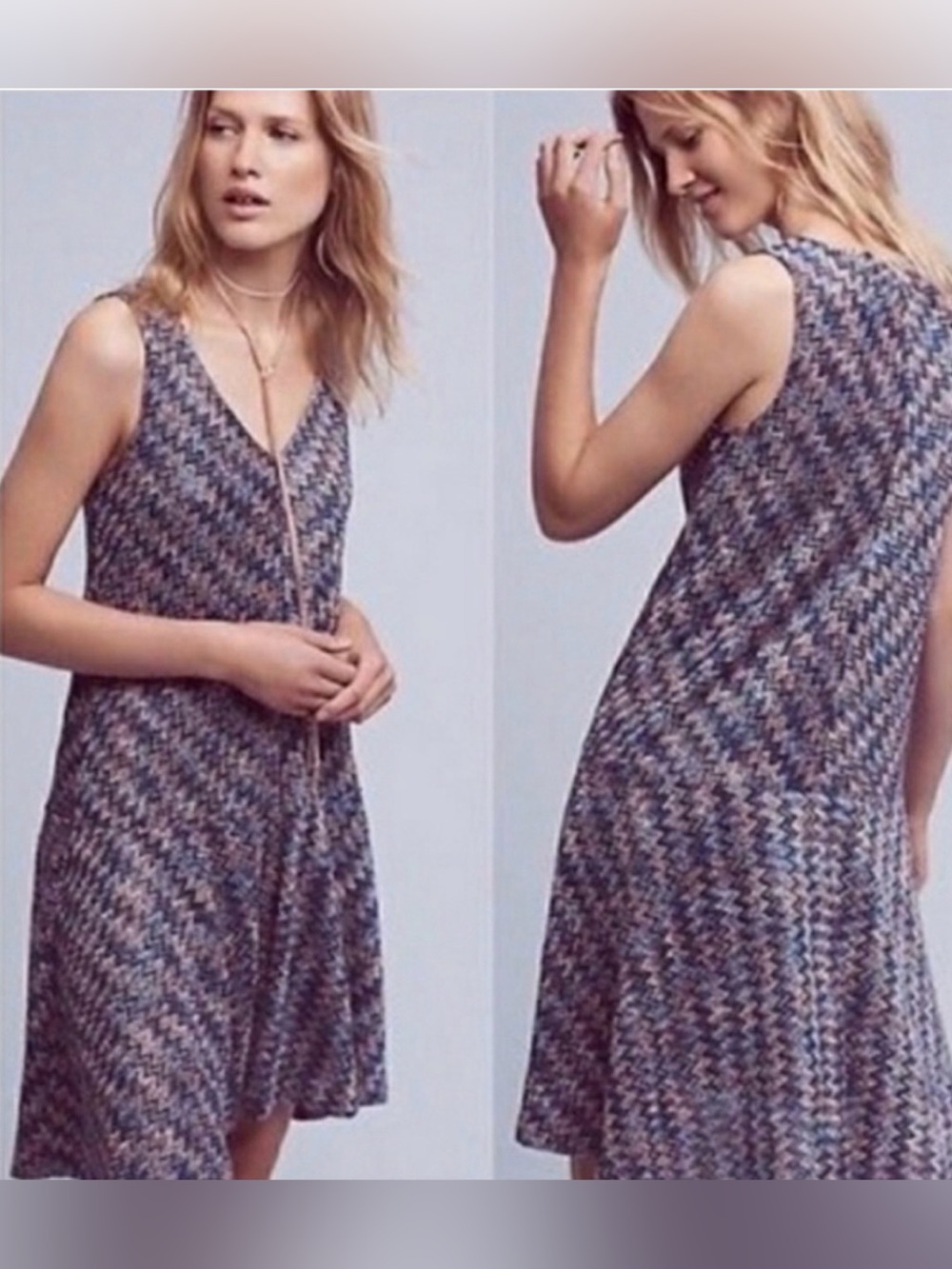 Anthropology Maeve knitted sweater dress
